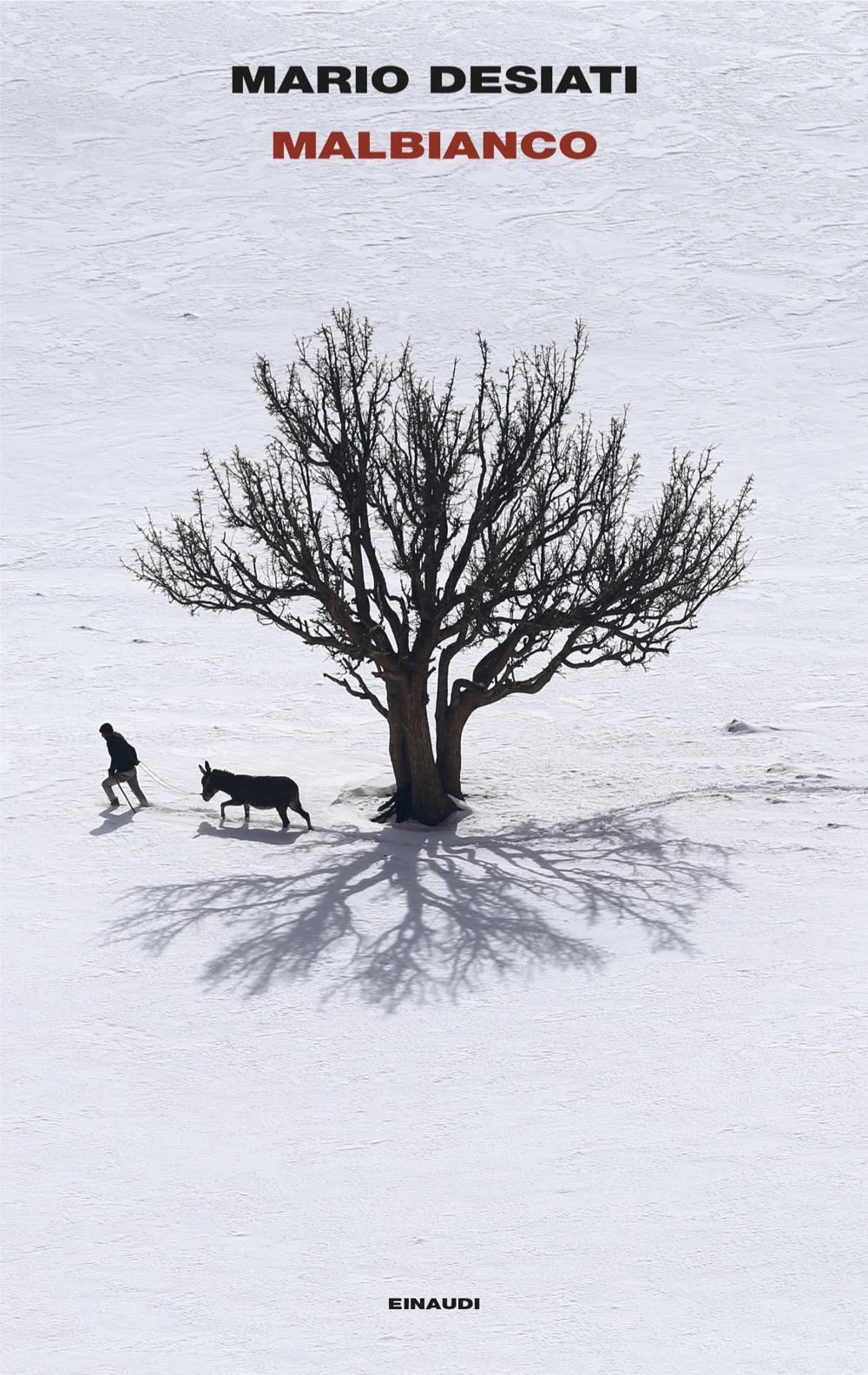 Copertina del romanzo Malbianco di Mario Desiati pubblicato da Einaudi
