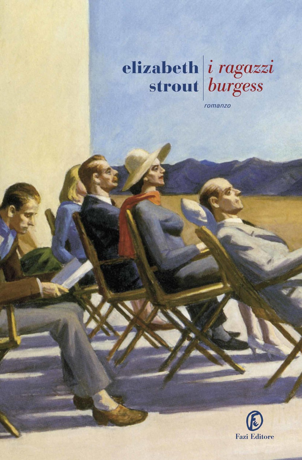 Copertina del romanzo I ragazzi Burgess di Elizabeth Strout pubblicato da Fazi