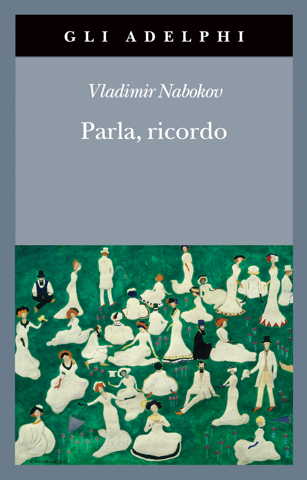 Copertina del libro Parla, ricordo di Vladimir Nabokov edito da Adelphi