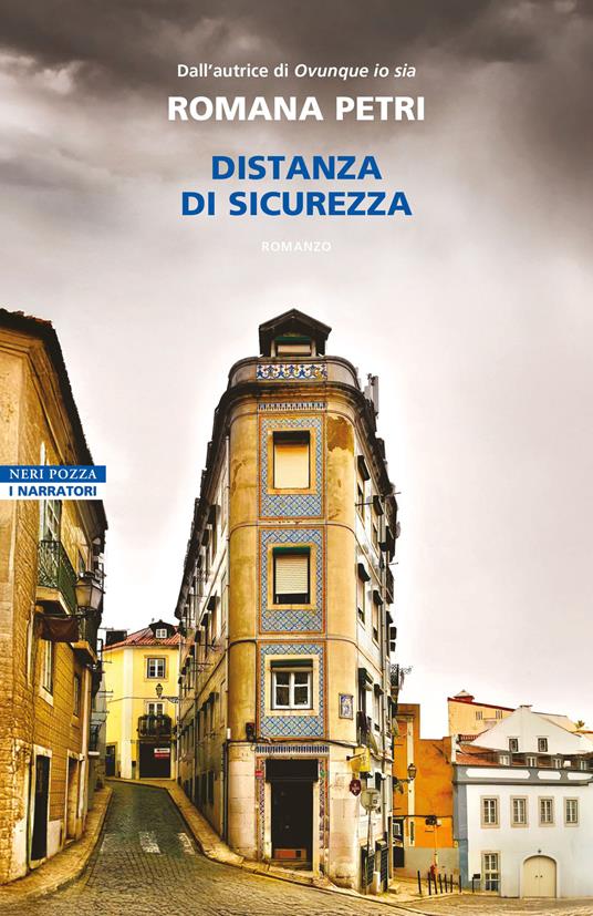 Copertina del romanzo Distanza di sicurezza di Romana Petri pubblicato da Neri Pozza