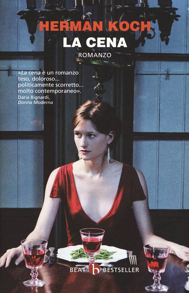 Copertina del romanzo La cena di Herman Koch pubblicato da Neri Pozza Beat