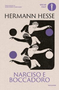 Copertina del romanzo Narciso e Boccaporti di Herman Hesse pubblicato da Mondadori
